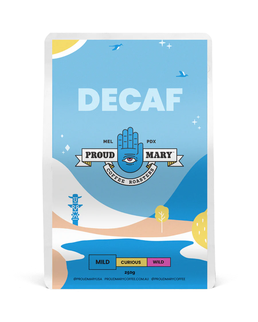 specialty coffee decaf whole bean proud mary