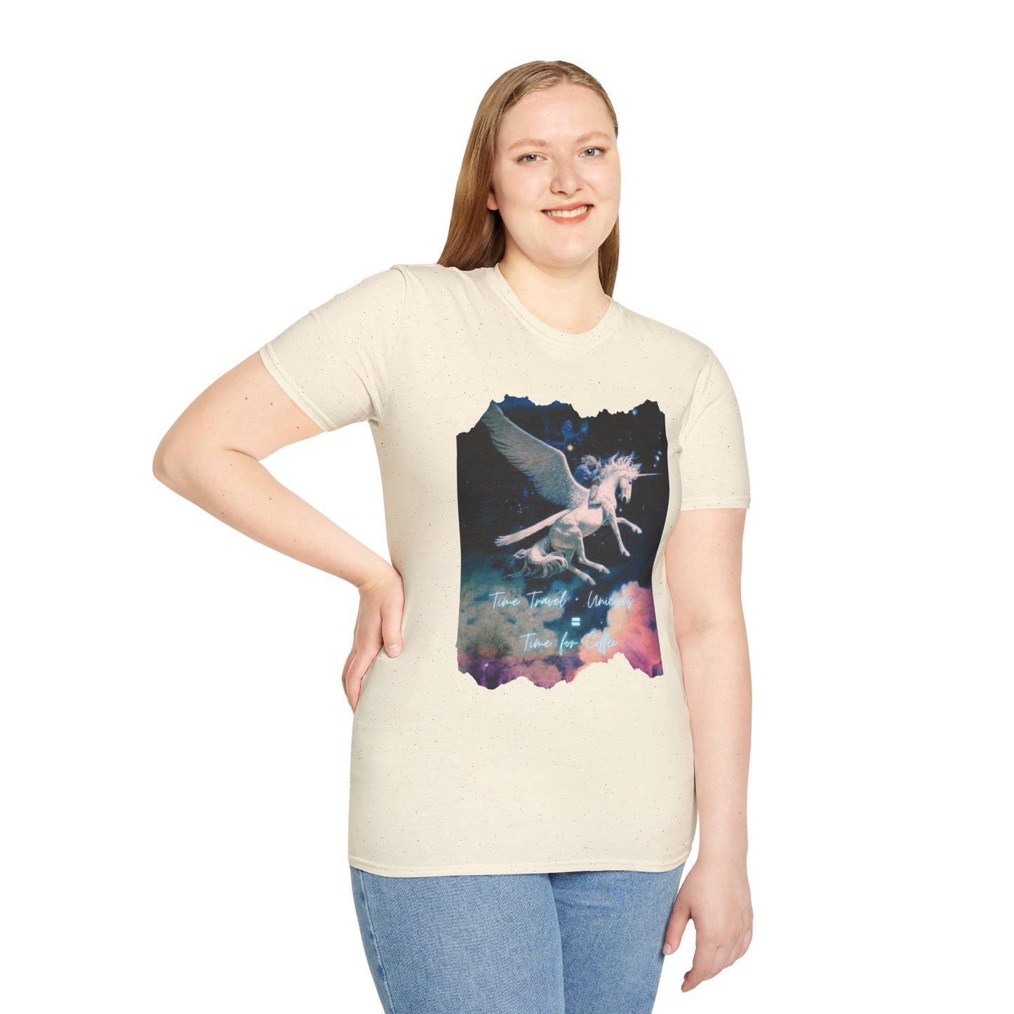 Pegasus Night Sky T-Shirt — Vintage Mystic Flying Horse Graphic Tee