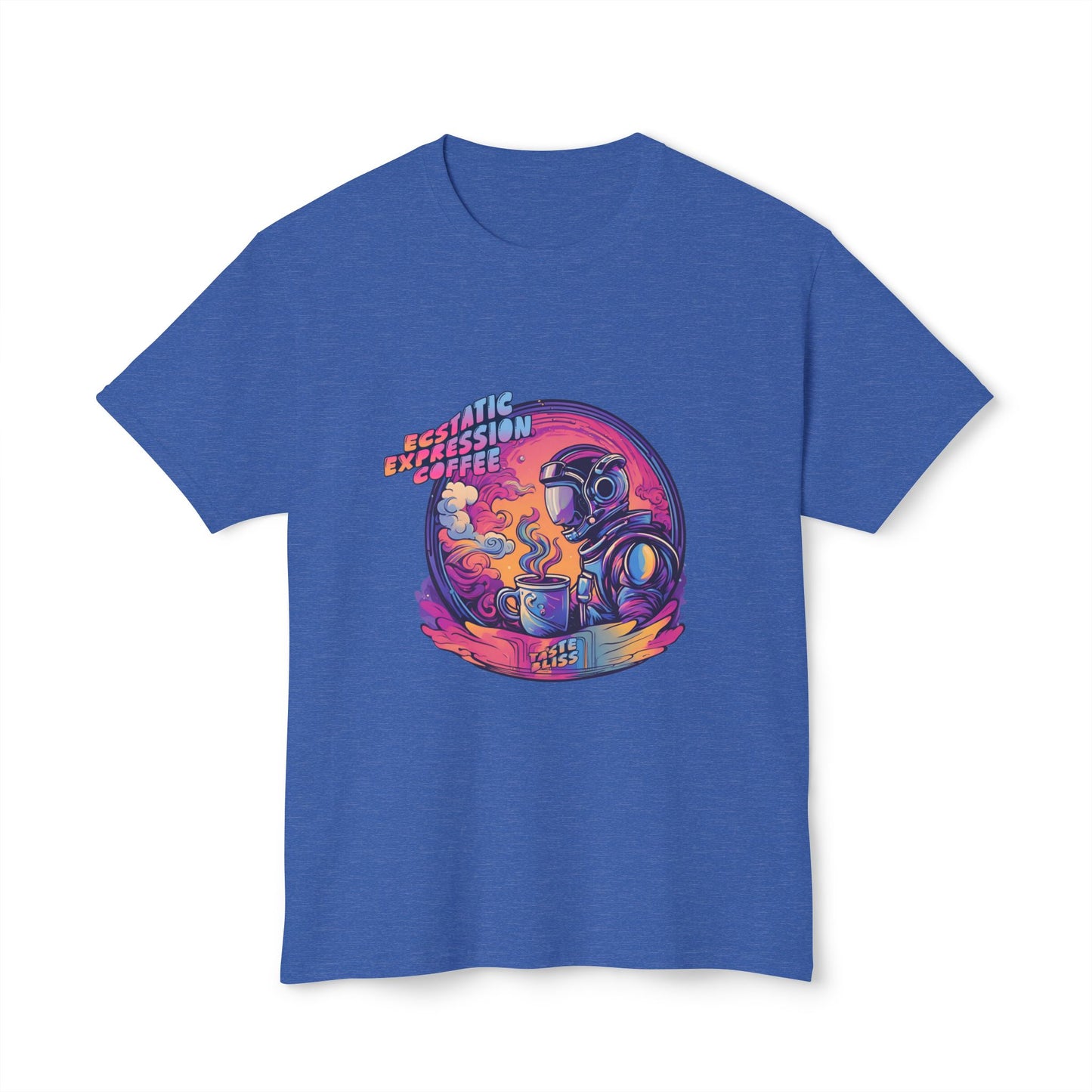 Astronaut Coffee T-Shirt — Retro Space Café Graphic Tee (uni-sex)