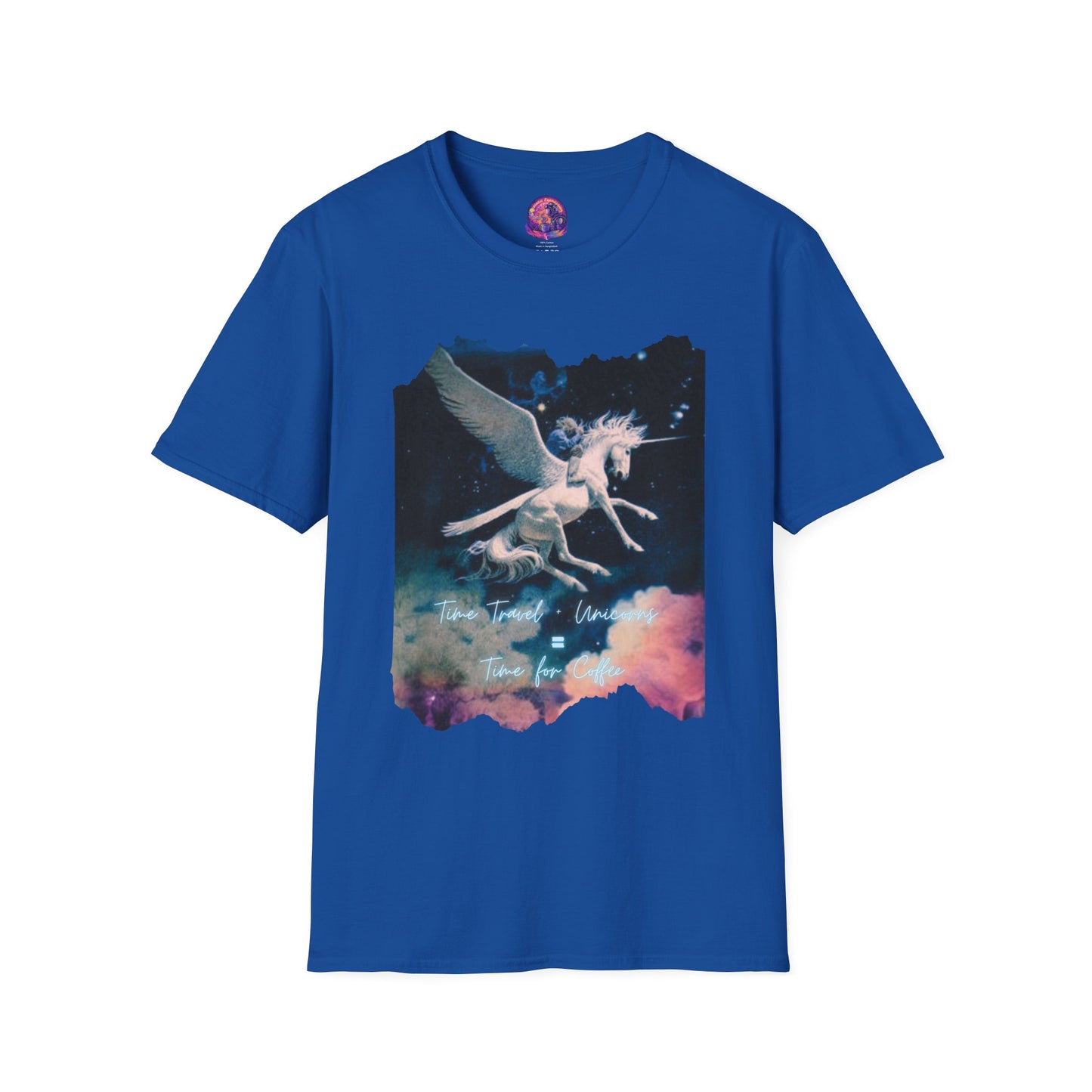 Pegasus Night Sky T-Shirt — Vintage Mystic Flying Horse Graphic Tee