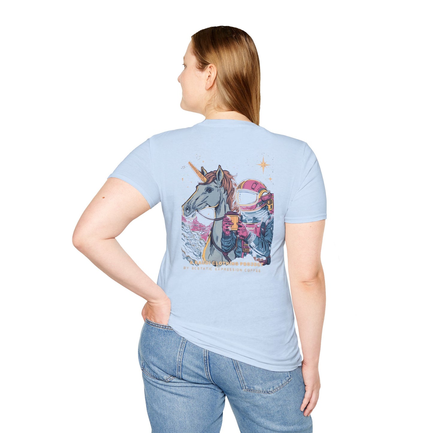 Pegasus Night Sky T-Shirt — Vintage Mystic Flying Horse Graphic Tee