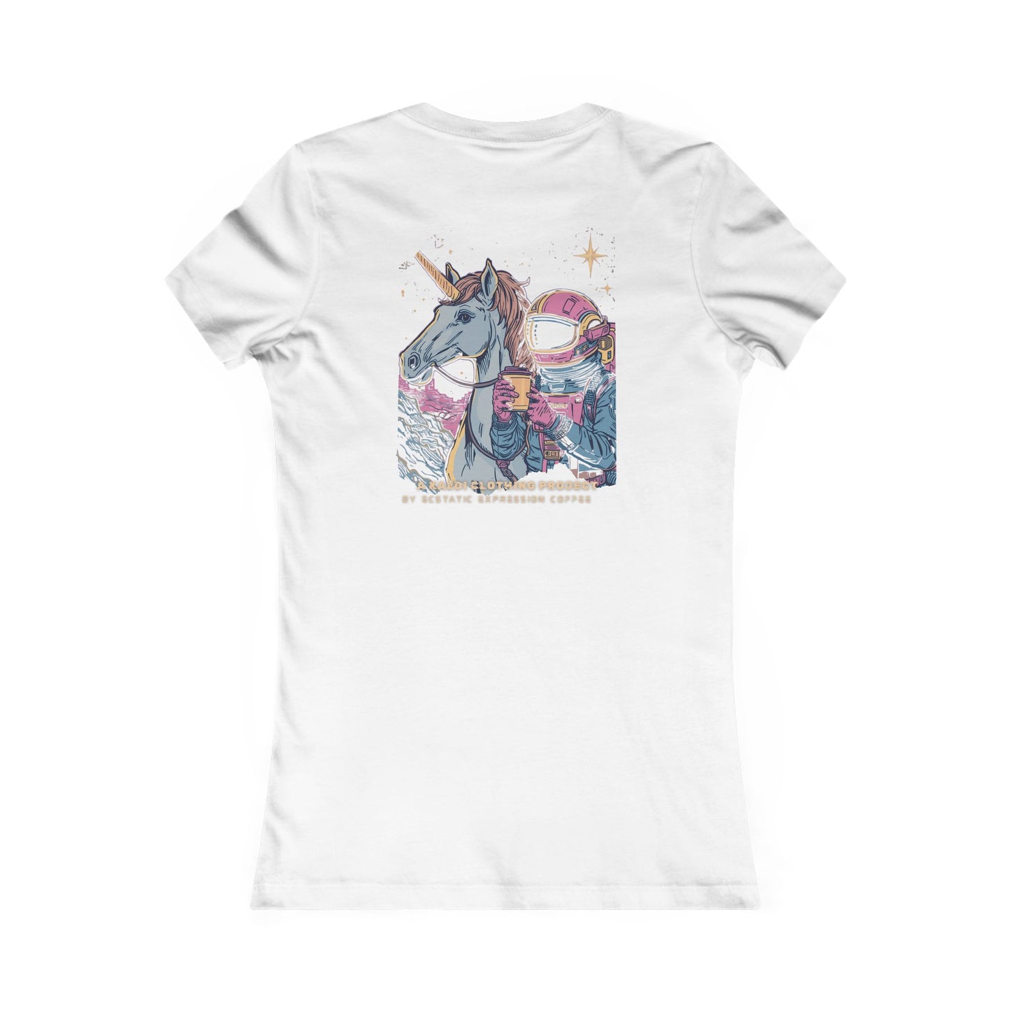 Bella Canvas Unicorn Graphic Tee — Dreamy Pegasus Design