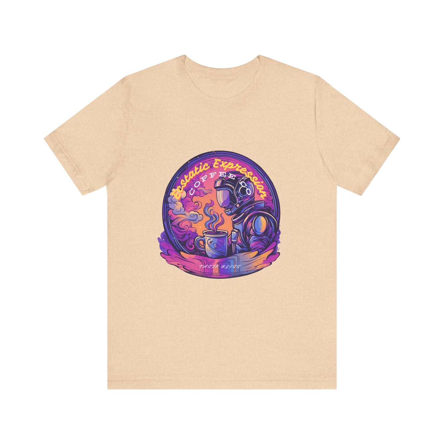 Ecstatic Expression Space Cadet T-Shirt (13 colors and front/back graphic art)