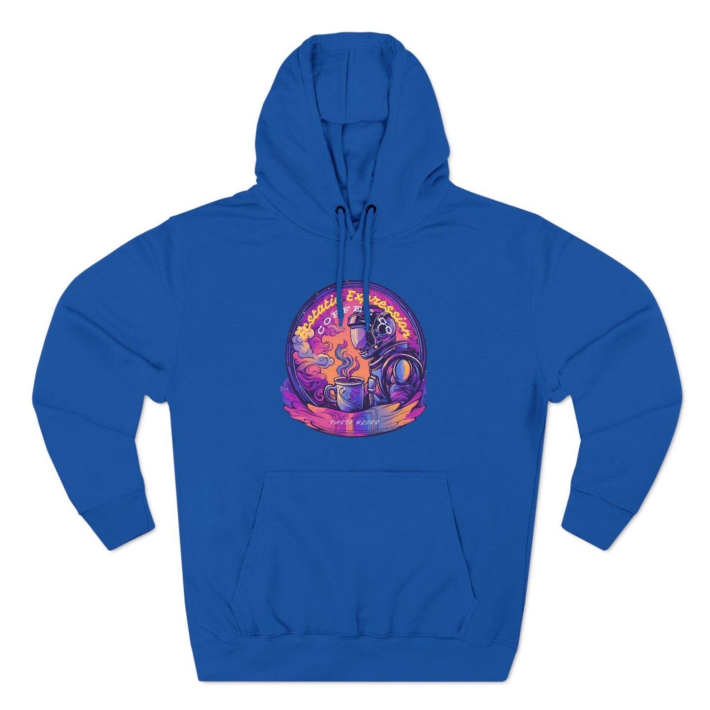 Ecstatic Expression Space Cadet Fleece Hoodie (7 colors - front/back graphics)