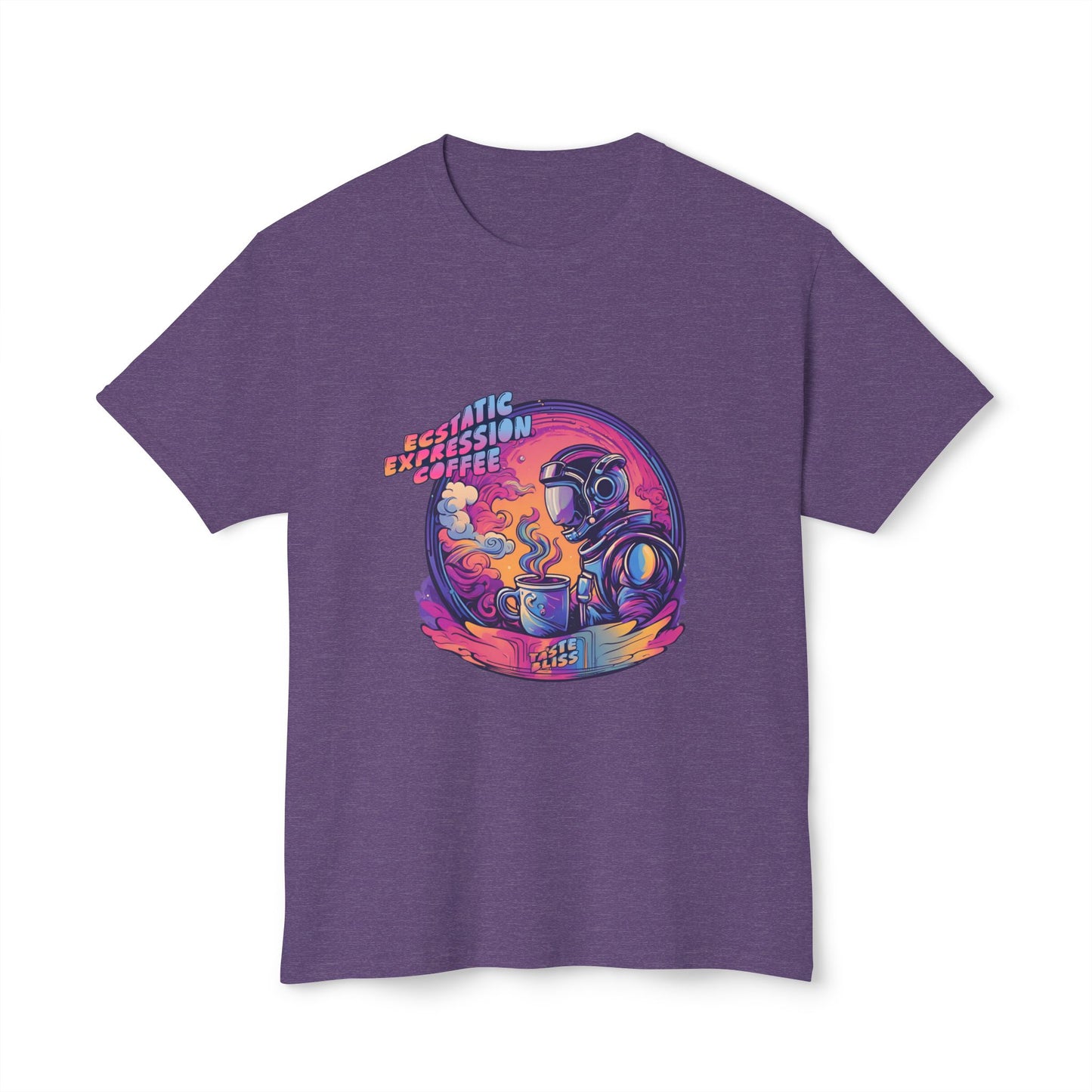 Astronaut Coffee T-Shirt — Retro Space Café Graphic Tee (uni-sex)
