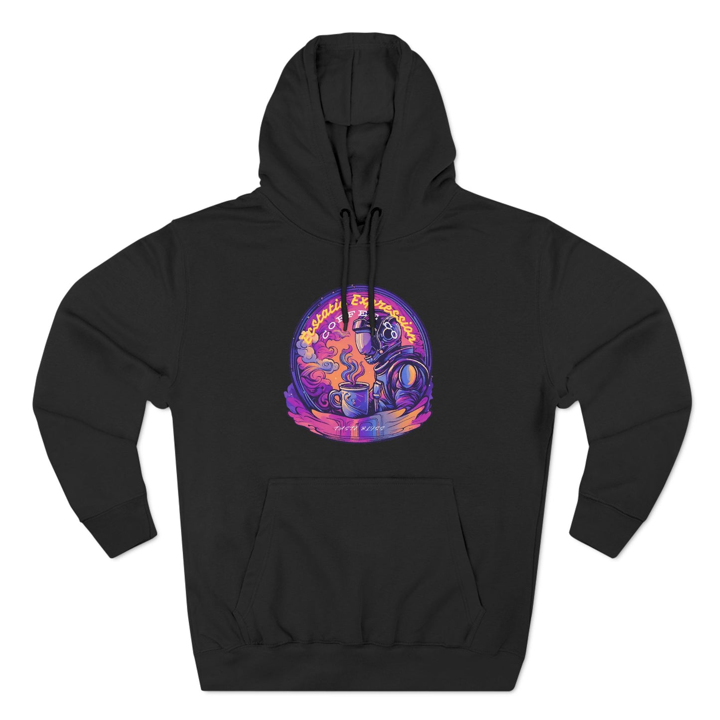 Ecstatic Expression Space Cadet Fleece Hoodie (7 colors - front/back graphics)