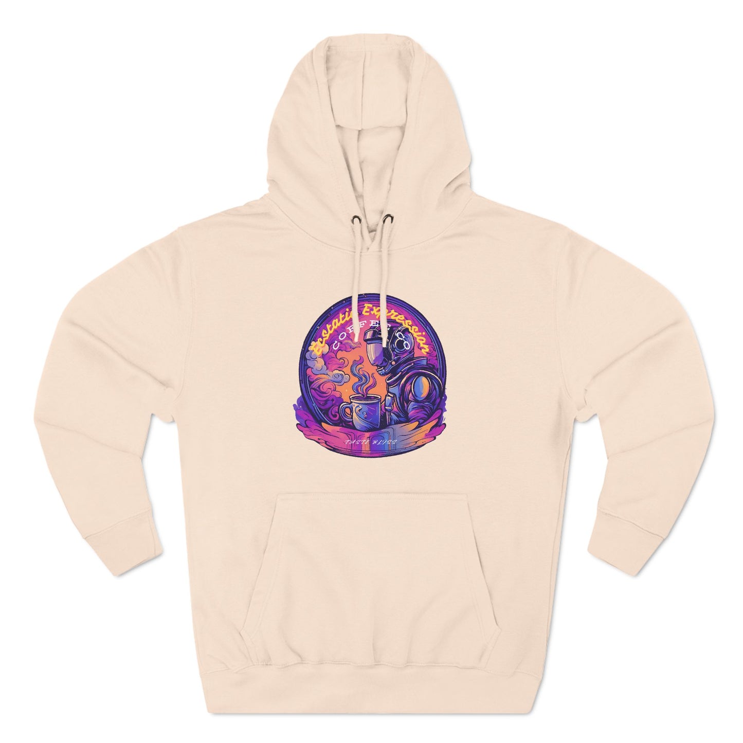 Ecstatic Expression Space Cadet Fleece Hoodie (7 colors - front/back graphics)