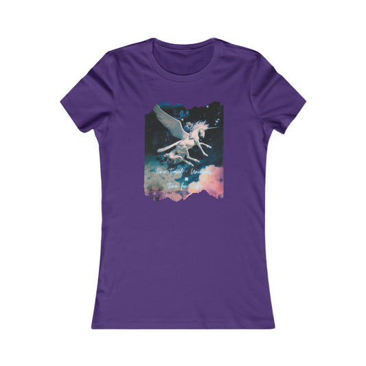 Bella Canvas Unicorn Graphic Tee — Dreamy Pegasus Design