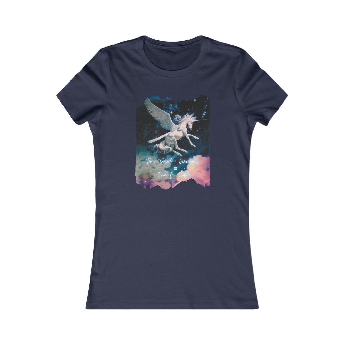 Bella Canvas Unicorn Graphic Tee — Dreamy Pegasus Design