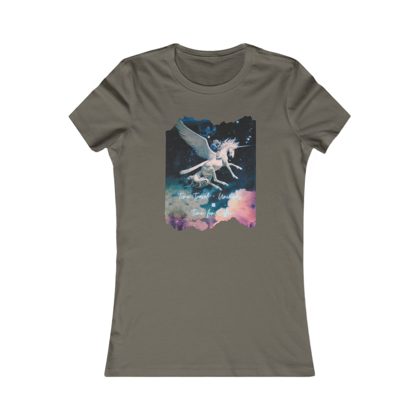 Bella Canvas Unicorn Graphic Tee — Dreamy Pegasus Design