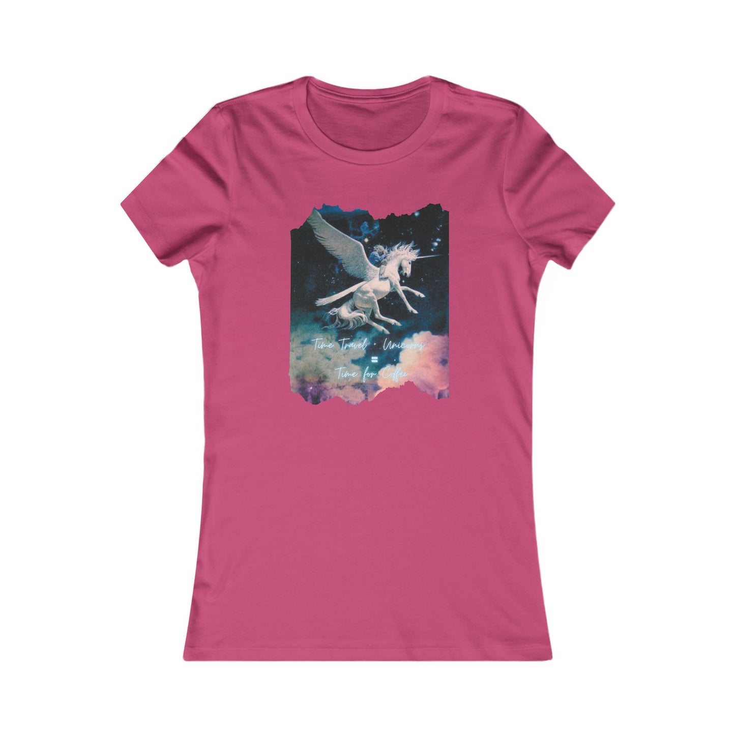 Bella Canvas Unicorn Graphic Tee — Dreamy Pegasus Design