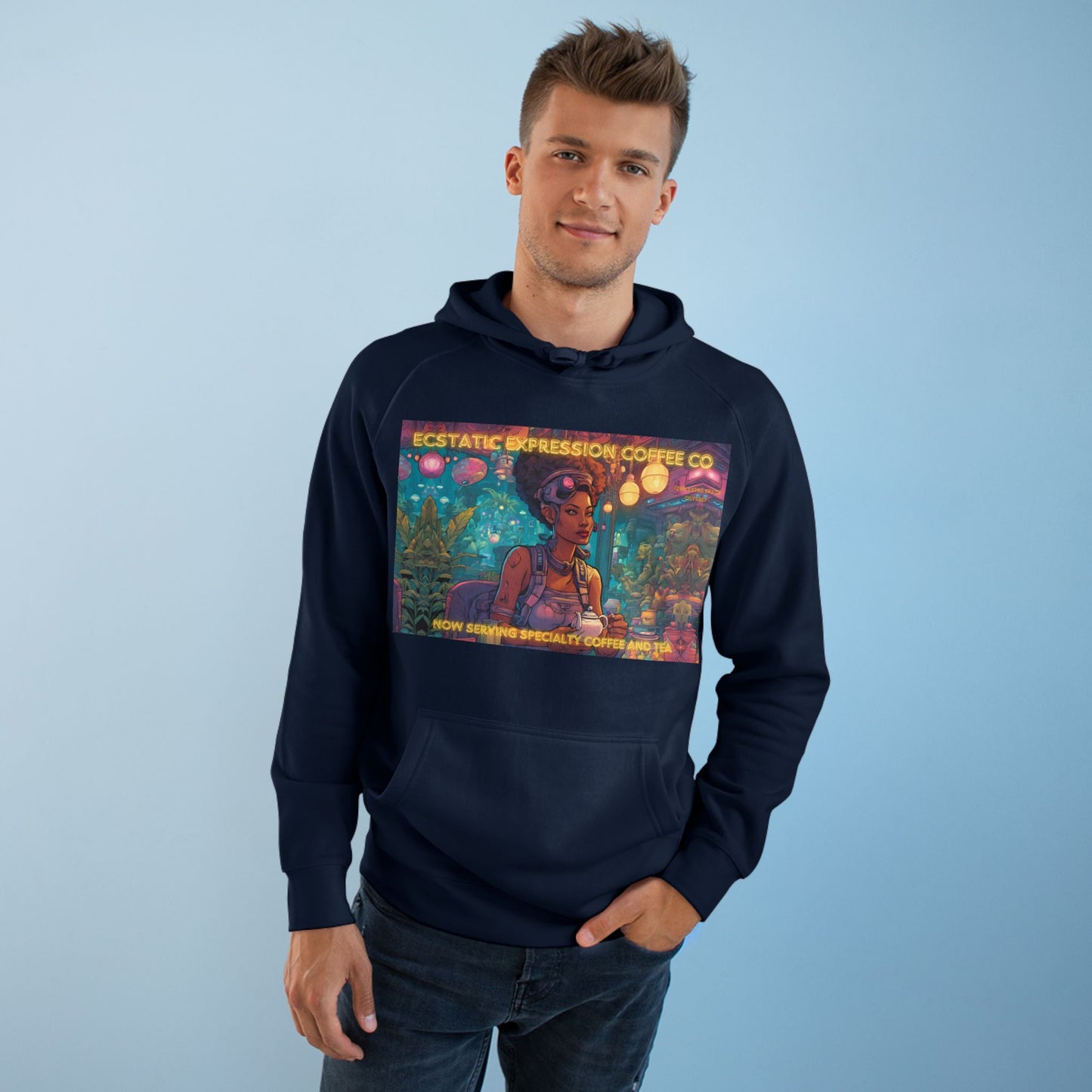 Eden Astra Space Odyssey Hoodie (Double Graphic Art - 9 colors - unisex)