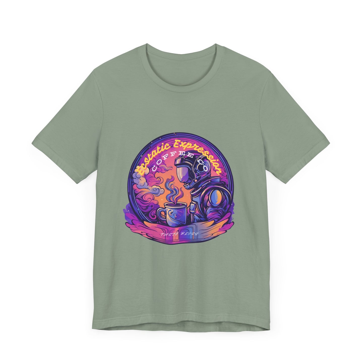 Ecstatic Expression Space Cadet T-Shirt (13 colors and front/back graphic art)