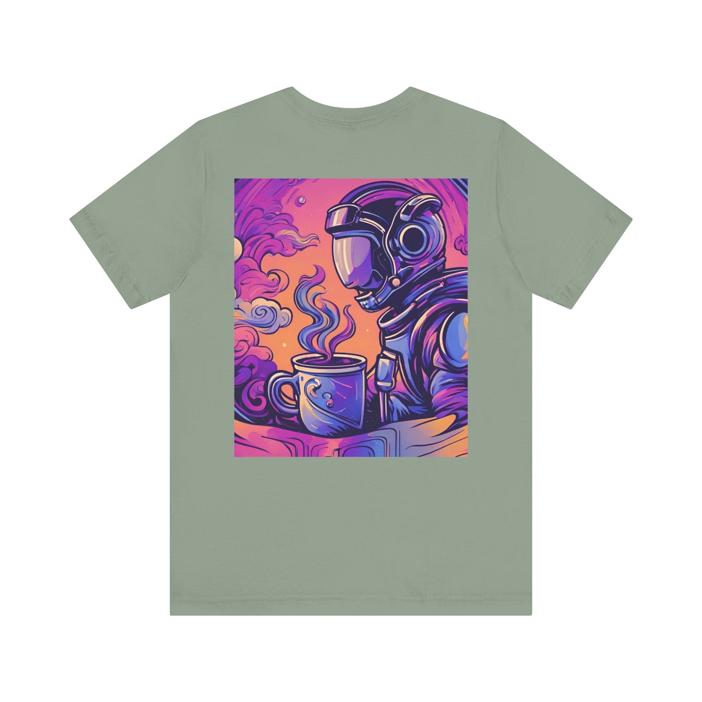 Ecstatic Expression Space Cadet T-Shirt (13 colors and front/back graphic art)