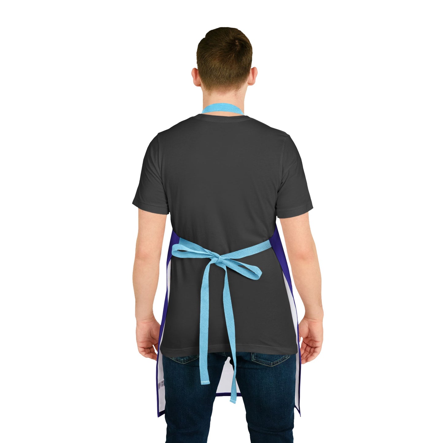 Astronaut Coffee Apron — Retro Space Barista Design