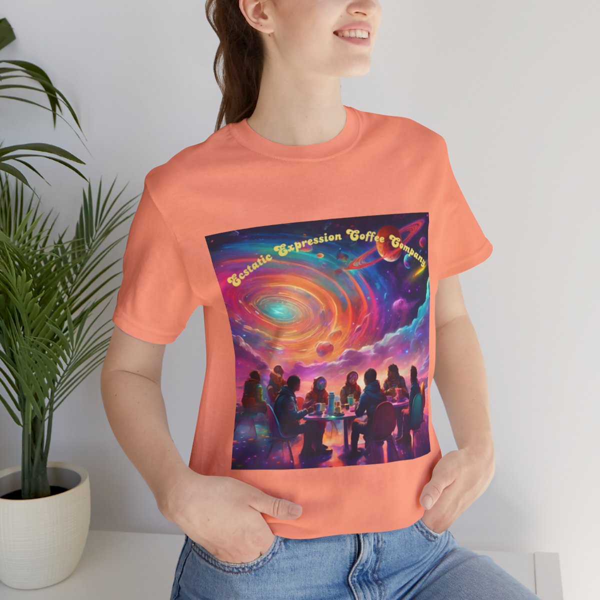 Ecstatic Expression Interstellar Community T-Shirt (8 colors, front graphic)