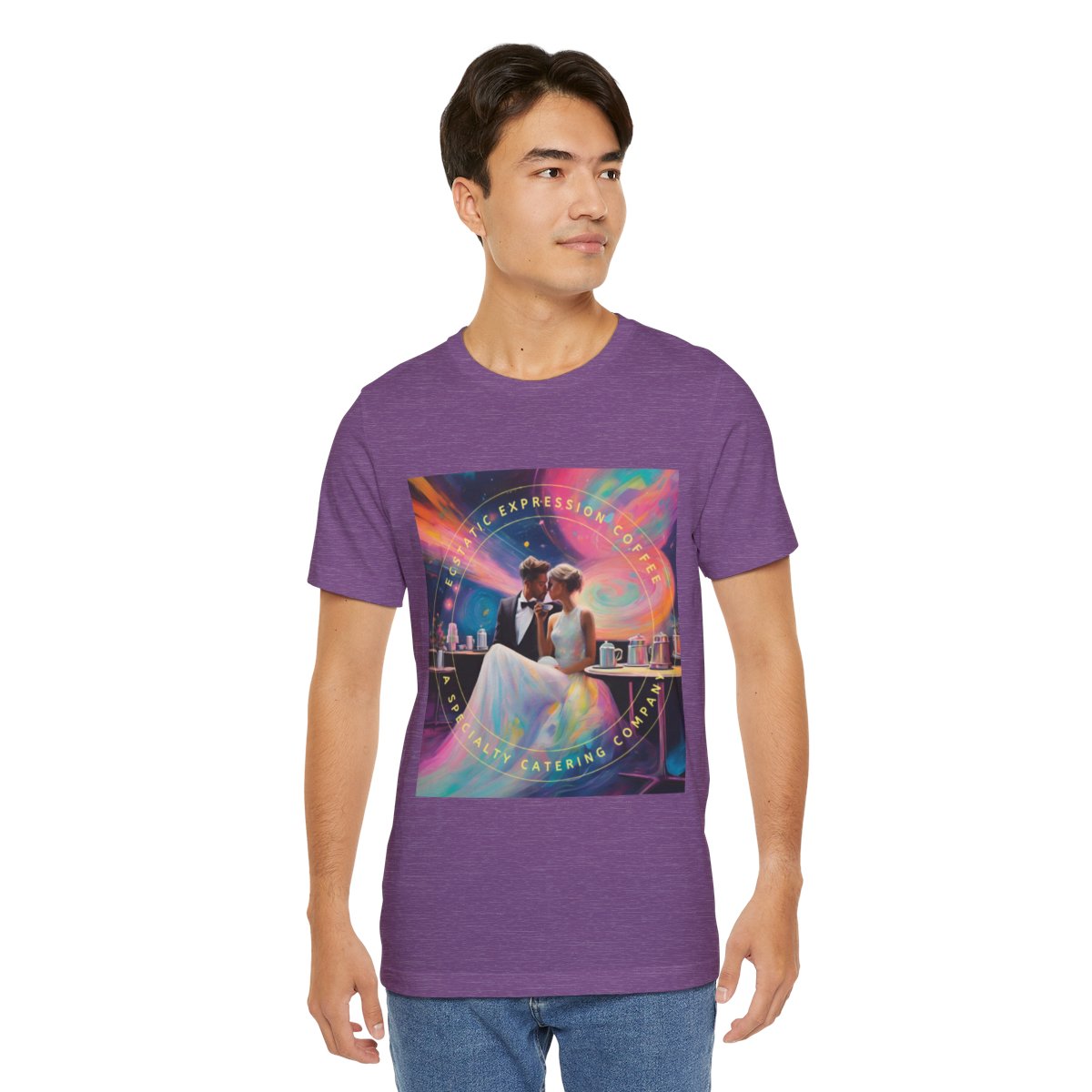 Interstellar Wedding Romance T-Shirt (13 colors and front/back graphic art!)