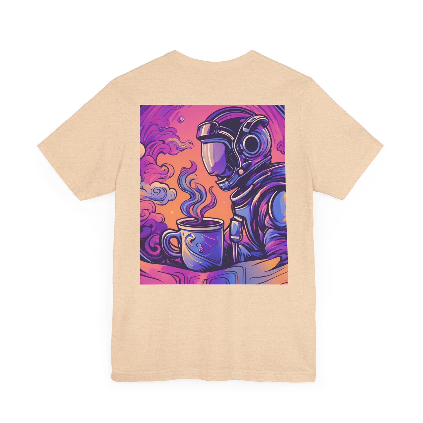 Ecstatic Expression Space Cadet T-Shirt (13 colors and front/back graphic art)