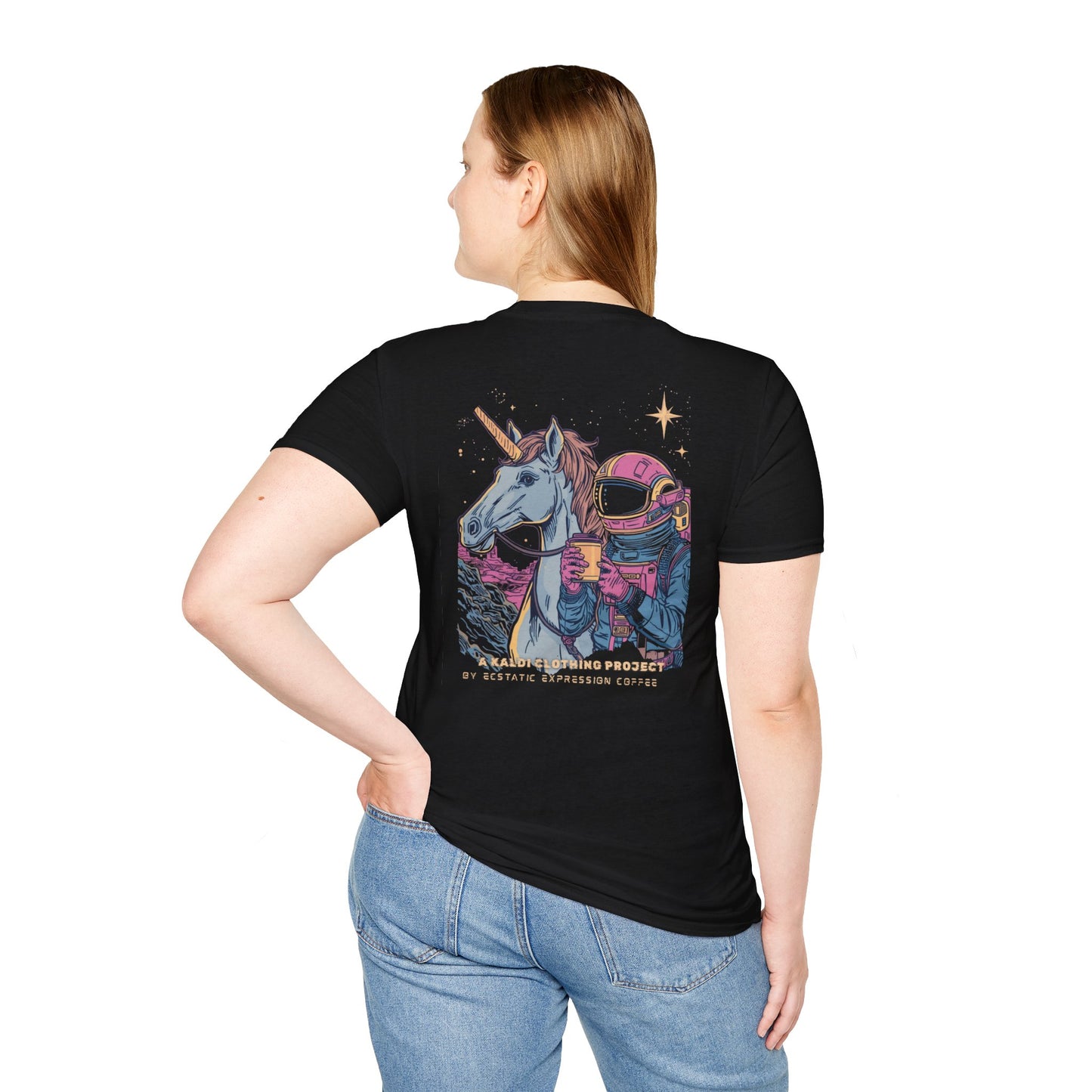 Pegasus Night Sky T-Shirt — Vintage Mystic Flying Horse Graphic Tee