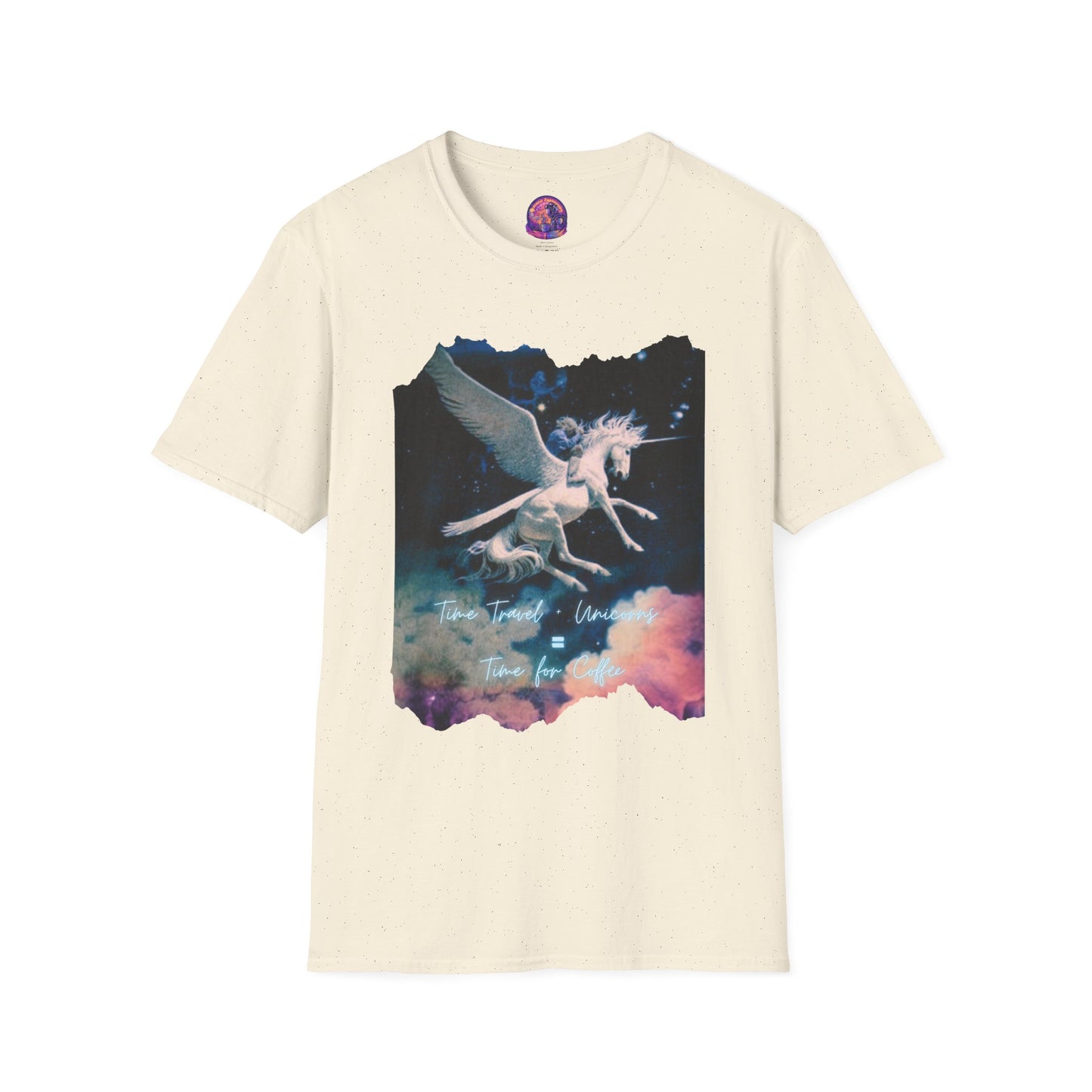 Pegasus Night Sky T-Shirt — Vintage Mystic Flying Horse Graphic Tee