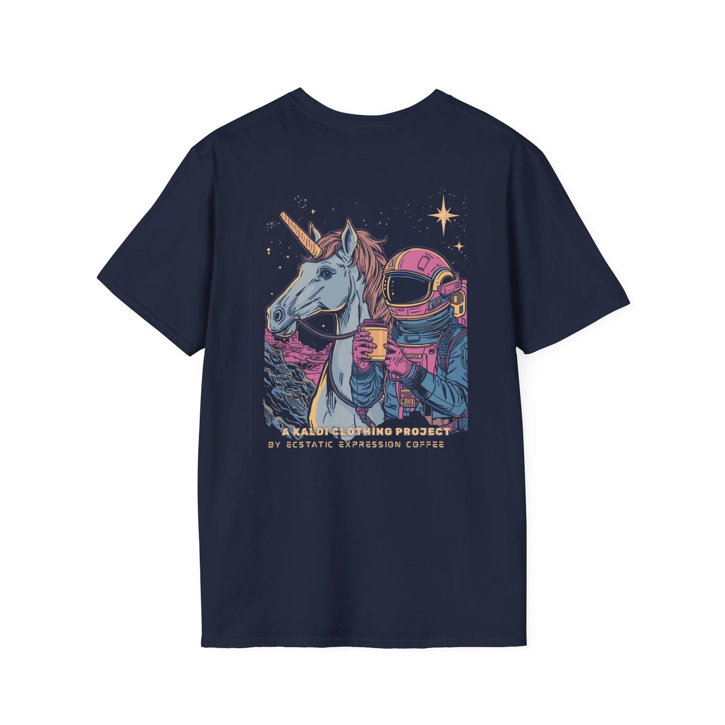 Pegasus Night Sky T-Shirt — Vintage Mystic Flying Horse Graphic Tee