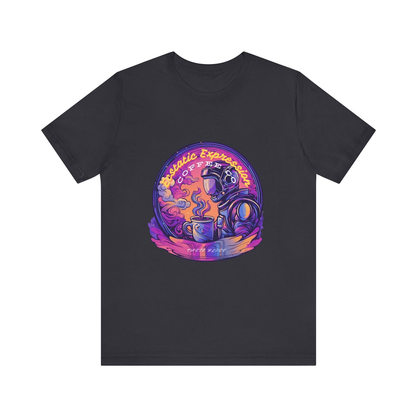 Ecstatic Expression Space Cadet T-Shirt (13 colors and front/back graphic art)