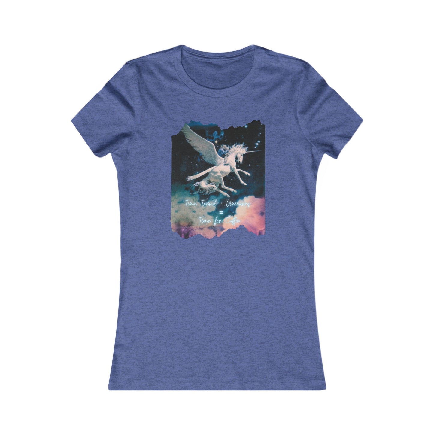 Bella Canvas Unicorn Graphic Tee — Dreamy Pegasus Design