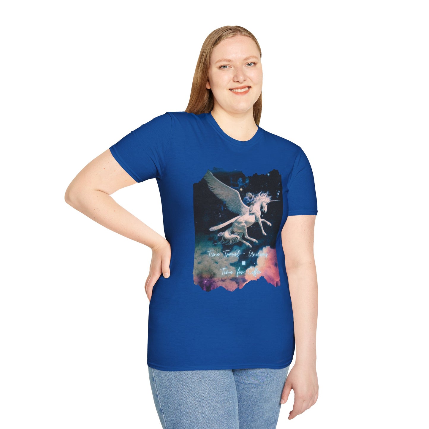 Pegasus Night Sky T-Shirt — Vintage Mystic Flying Horse Graphic Tee