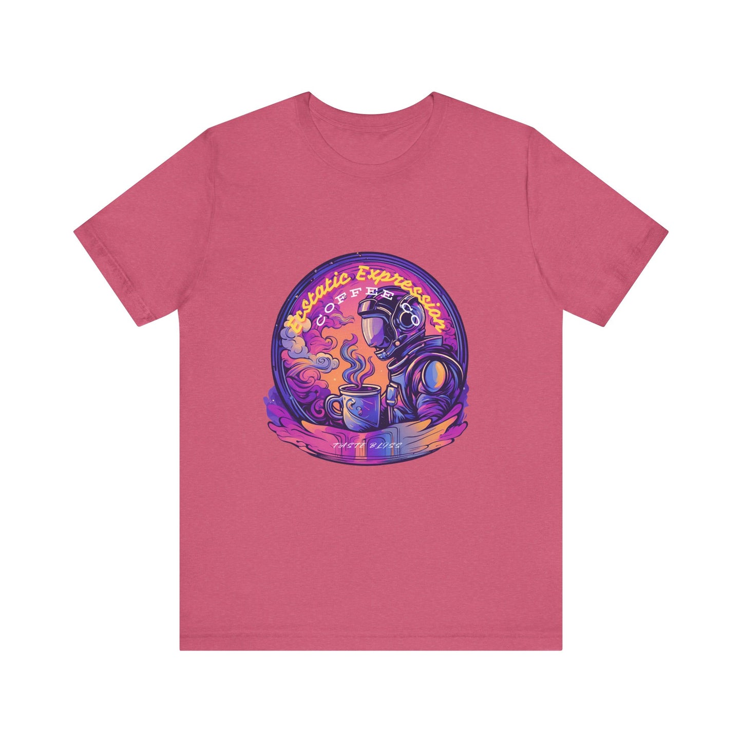 Ecstatic Expression Space Cadet T-Shirt (13 colors and front/back graphic art)