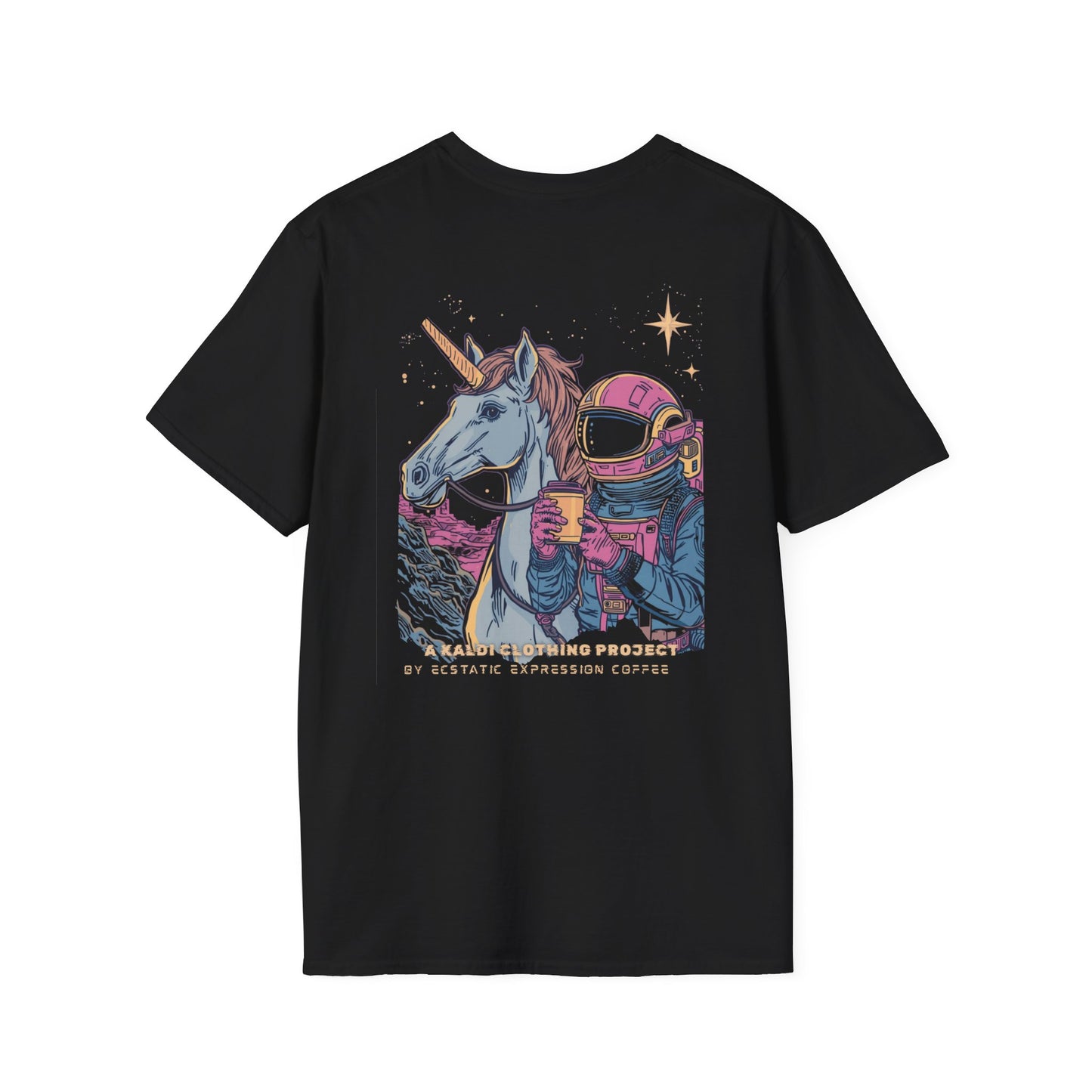 Pegasus Night Sky T-Shirt — Vintage Mystic Flying Horse Graphic Tee