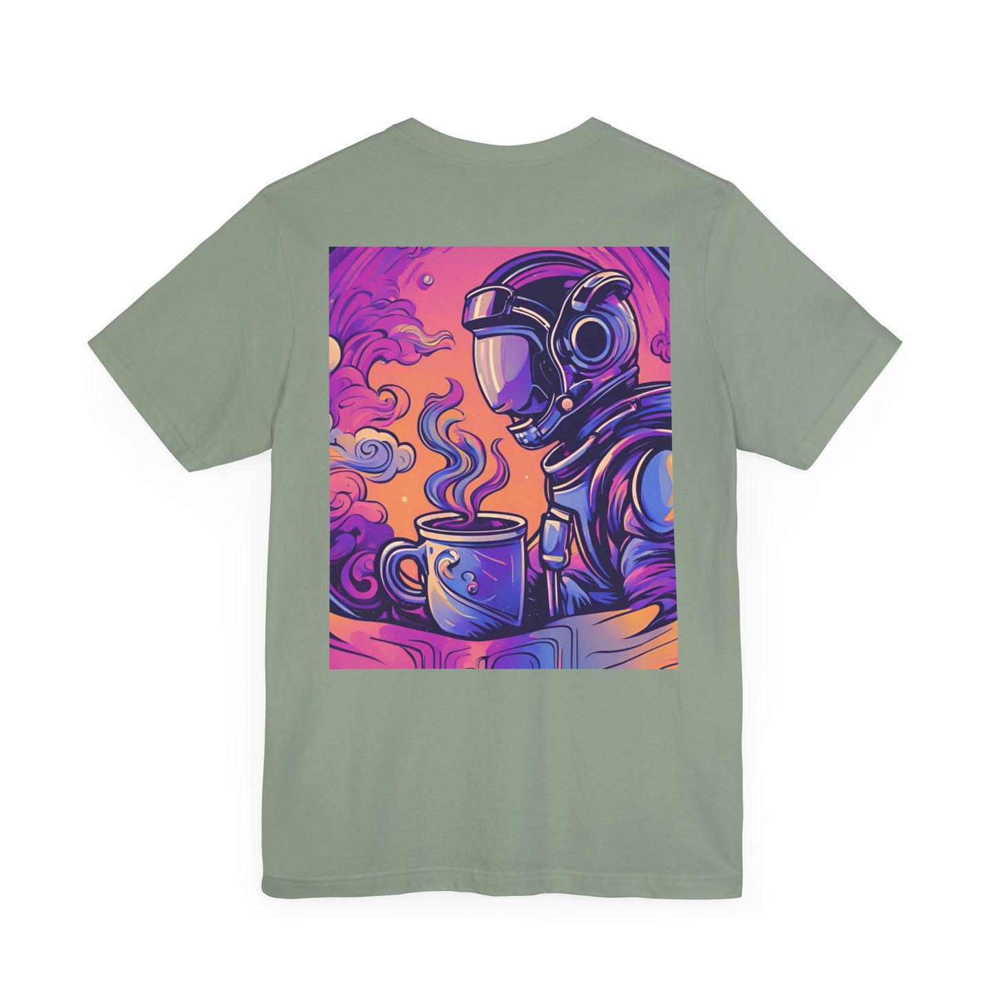 Ecstatic Expression Space Cadet T-Shirt (13 colors and front/back graphic art)