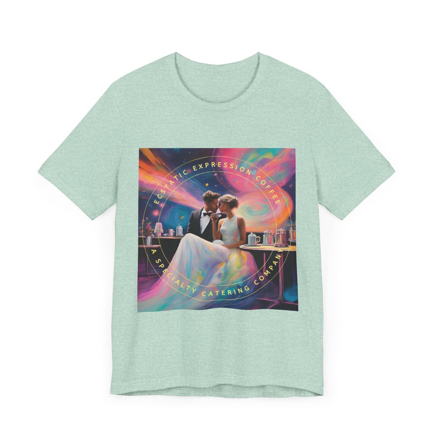 Interstellar Wedding Romance T-Shirt (13 colors and front/back graphic art!)