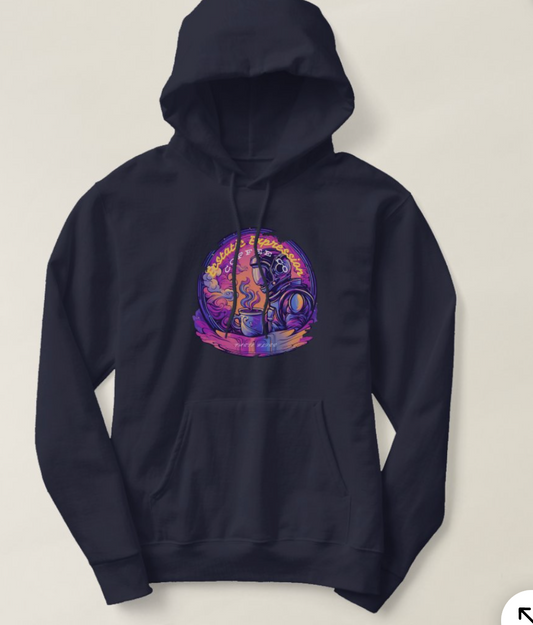 Ecstatic Expression Space Cadet Community Hoodie (navy blue)