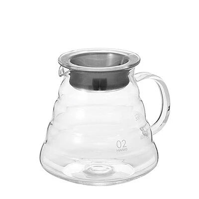 Hario V60 Range Server 02 - Clear Glass (3 sizes)