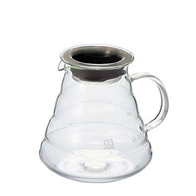 Hario V60 Range Server 02 - Clear Glass (3 sizes)